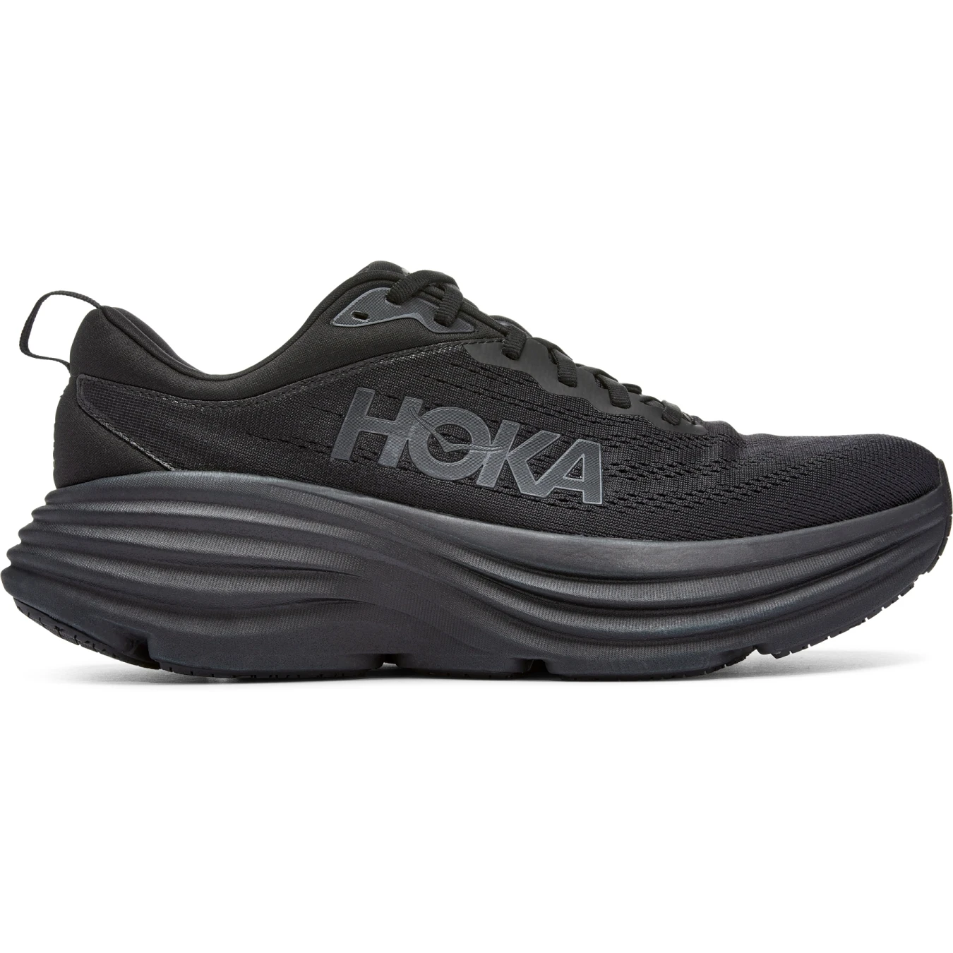 Hoka Chaussures Running - Bondi 8 X-Wide - Noir / Noir 7 Hoka Chaussures Running - Bondi 8 X-Wide - Noir / Noir – Image 5