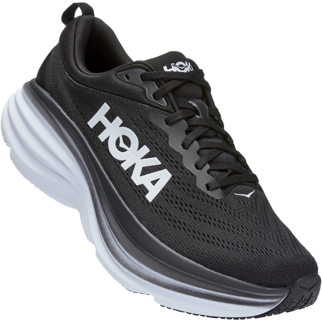 Hoka Chaussures Running Homme - Bondi 8 Wide - Noir / Blanc 3 Hoka Chaussures Running Homme - Bondi 8 Wide - Noir / Blanc