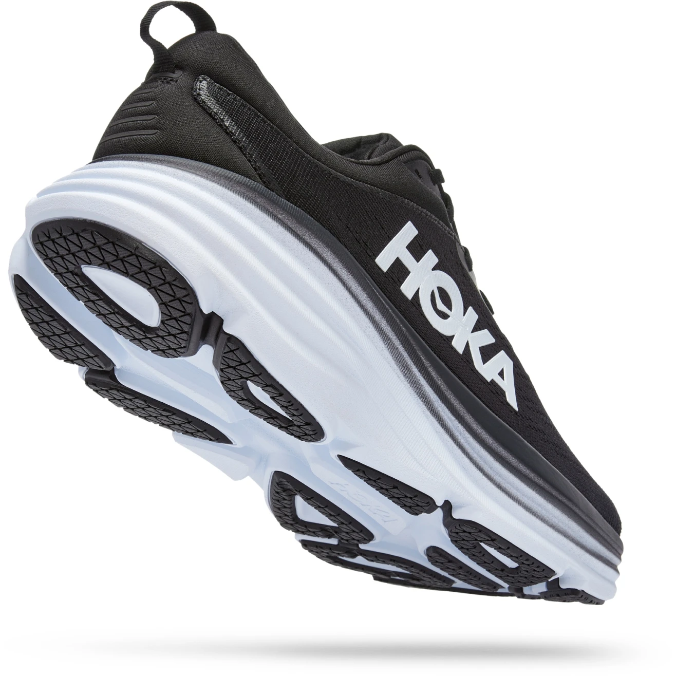 Hoka Chaussures Running Homme - Bondi 8 - Noir / Blanc 4 Hoka Chaussures Running Homme - Bondi 8 - Noir / Blanc – Image 2