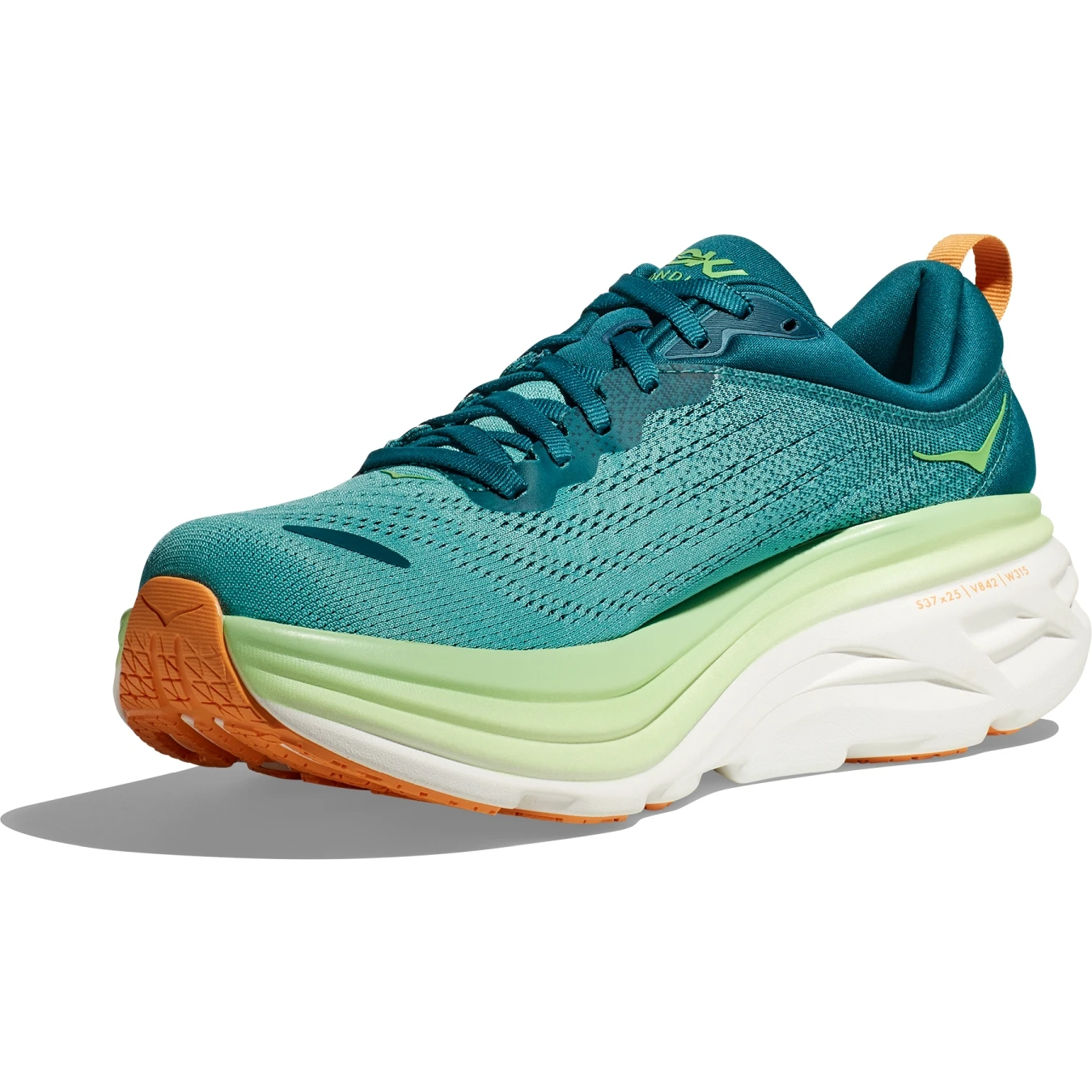 Hoka Chaussures Running Homme - Bondi 8 - Deep Lagoon / Ocean Mist 4 Hoka Chaussures Running Homme - Bondi 8 - Deep Lagoon / Ocean Mist – Image 2