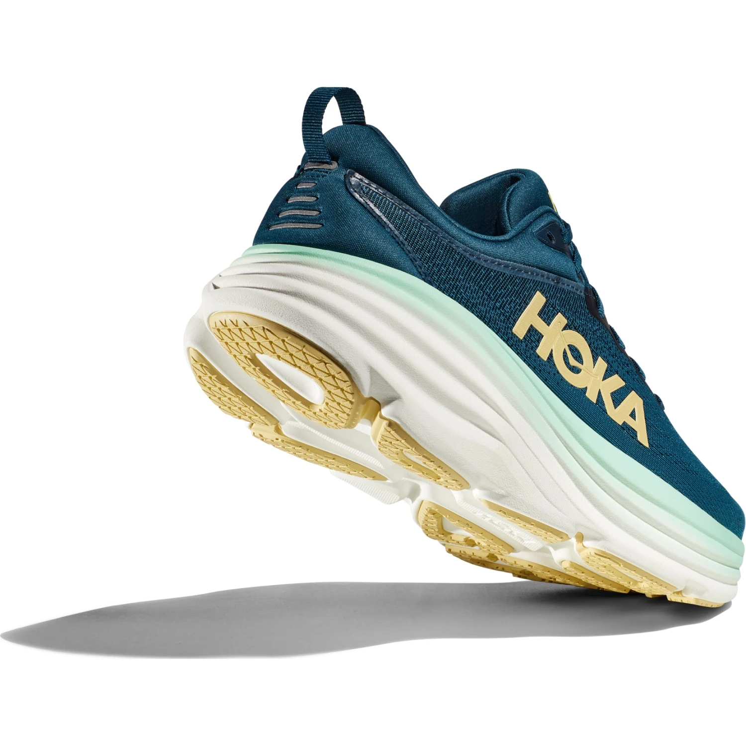 Hoka Chaussures Running Homme - Bondi 8 - Midnight Ocean / Bluesteel 7 Hoka Chaussures Running Homme - Bondi 8 - Midnight Ocean / Bluesteel – Image 5
