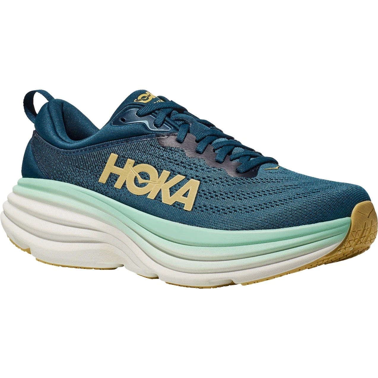 Hoka Chaussures Running Homme - Bondi 8 - Midnight Ocean / Bluesteel 3 Hoka Chaussures Running Homme - Bondi 8 - Midnight Ocean / Bluesteel