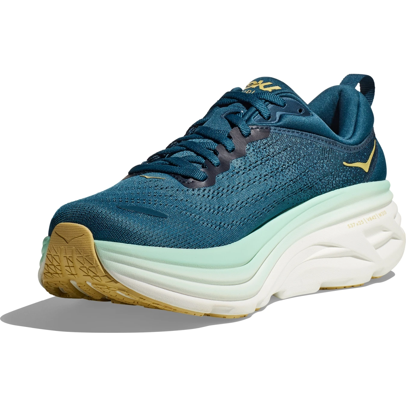 Hoka Chaussures Running Homme - Bondi 8 - Midnight Ocean / Bluesteel 4 Hoka Chaussures Running Homme - Bondi 8 - Midnight Ocean / Bluesteel – Image 2