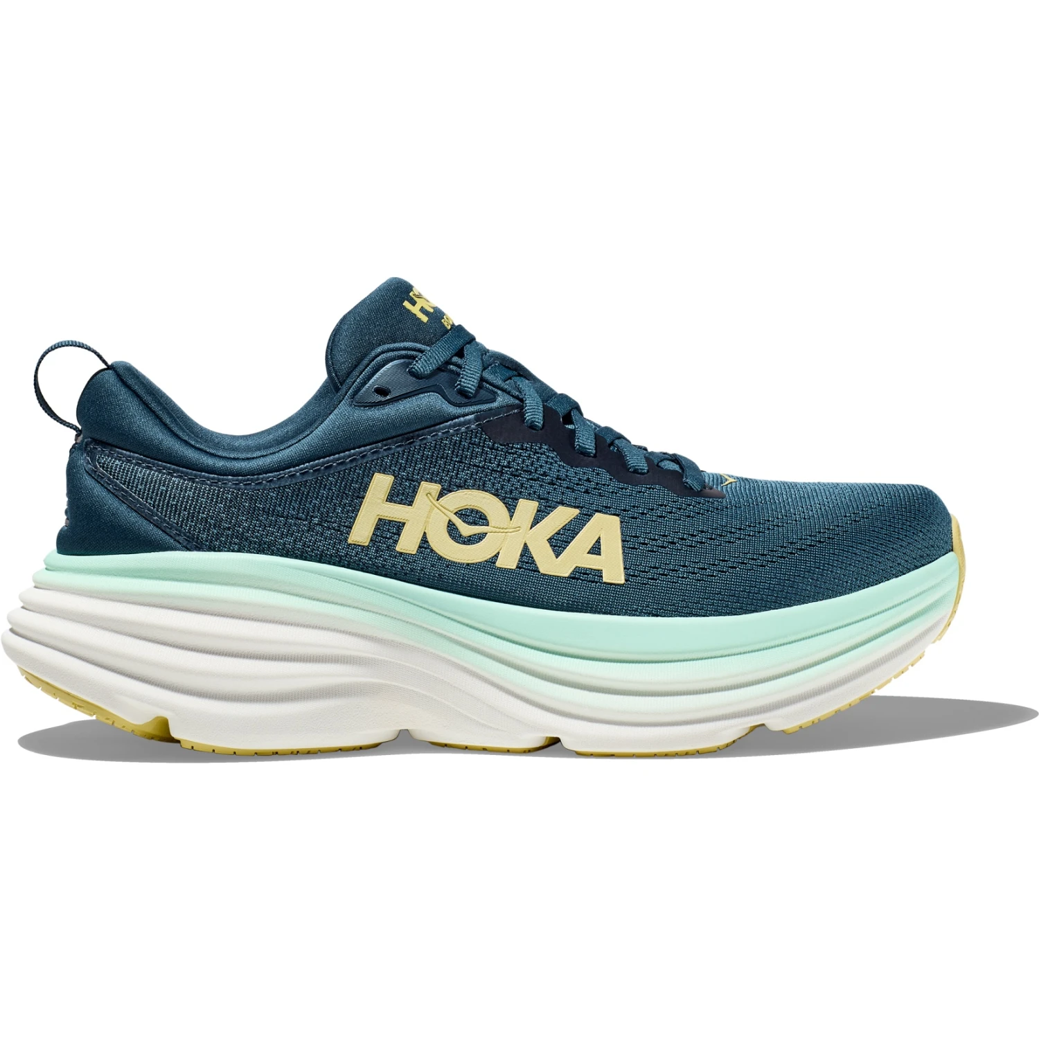 Hoka Chaussures Running Homme - Bondi 8 - Midnight Ocean / Bluesteel 5 Hoka Chaussures Running Homme - Bondi 8 - Midnight Ocean / Bluesteel – Image 3