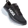 Hoka Chaussures Running Femme - Bondi 8 - Noir / Blanc