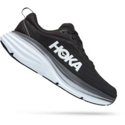 Hoka Chaussures Running Femme - Bondi 8 Wide - Noir / Blanc 14 Hoka Chaussures Running Femme - Bondi 8 Wide - Noir / Blanc -Hoka hoka bondi 8 women s running shoes black white 5 1239597