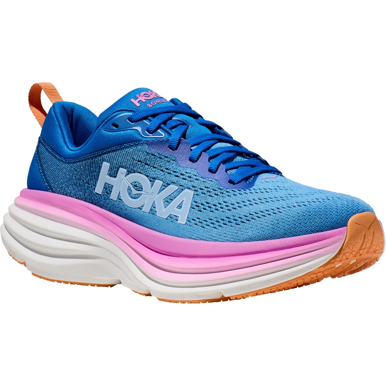 Hoka Chaussures Running Femme - Bondi 8 - Coastal Sky / All Aboard 3 Hoka Chaussures Running Femme - Bondi 8 - Coastal Sky / All Aboard
