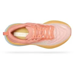 Hoka Chaussures Running Femme - Bondi 8 - Shell Coral / Peach Parfait -Hoka hoka bondi 8 women s running shoes shell coral peach parfait 6 1239606