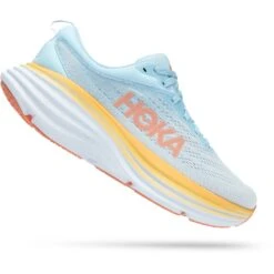 Hoka Chaussures Running Femme - Bondi 8 Wide - Summer Song / Country Air -Hoka hoka bondi 8 women s running shoes summer song country air 6 1239614