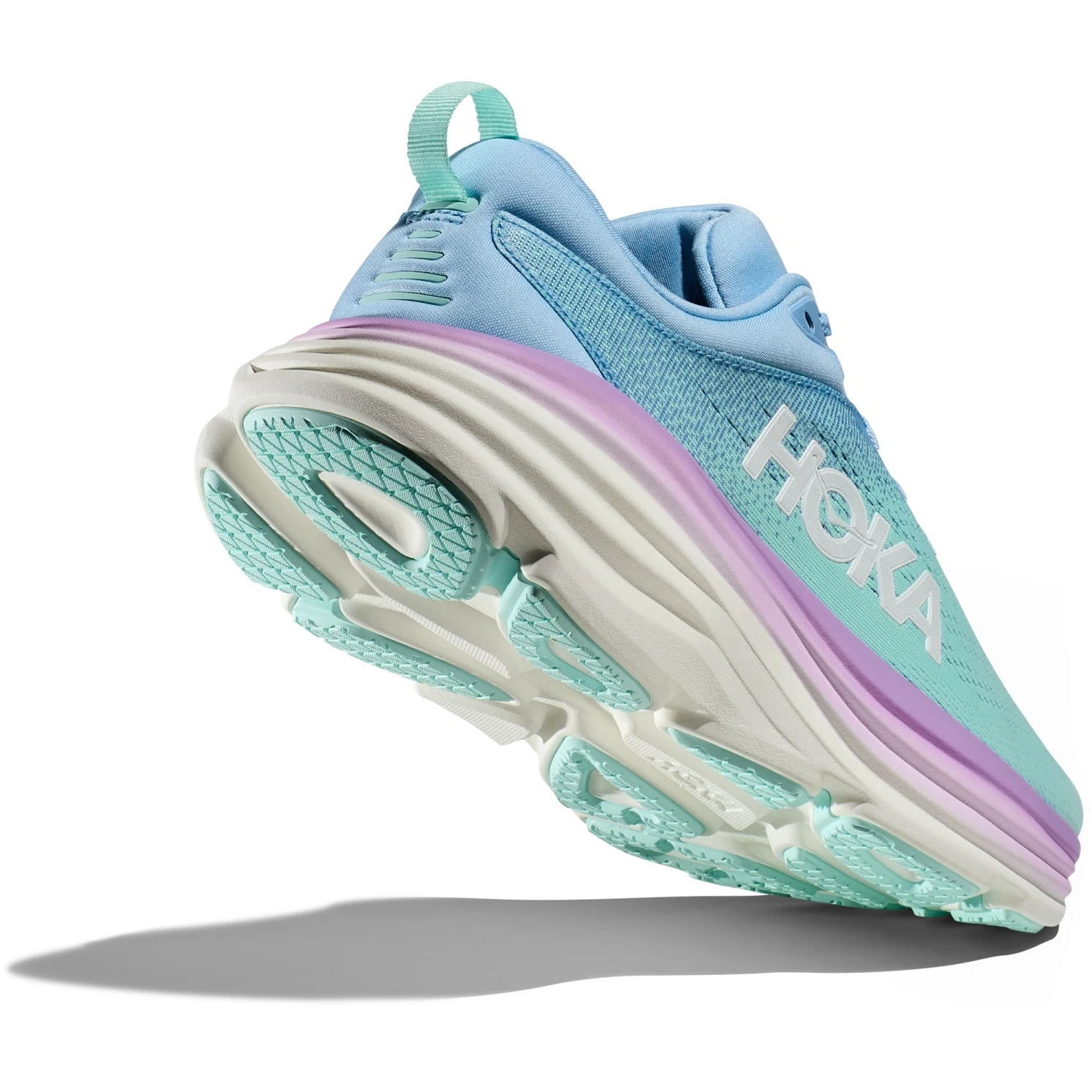 Hoka Chaussures Running Femme - Bondi 8 - Airy Blue / Sunlit Ocean 7 Hoka Chaussures Running Femme - Bondi 8 - Airy Blue / Sunlit Ocean – Image 5