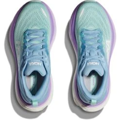 Hoka Chaussures Running Femme - Bondi 8 - Airy Blue / Sunlit Ocean 16 Hoka Chaussures Running Femme - Bondi 8 - Airy Blue / Sunlit Ocean -Hoka hoka bondi 8 womens running shoes airy blue sunlit ocean 6 1502128