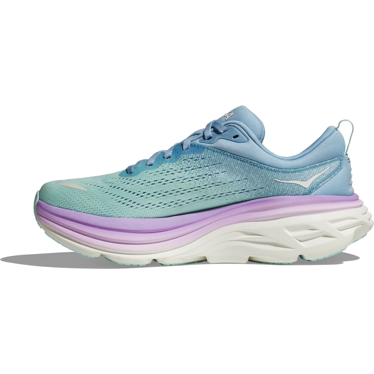 Hoka Chaussures Running Femme - Bondi 8 - Airy Blue / Sunlit Ocean 6 Hoka Chaussures Running Femme - Bondi 8 - Airy Blue / Sunlit Ocean – Image 4