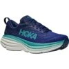 Hoka Chaussures Running Femme - Bondi 8 - Bellwether Blue / Evening Sky 2 Hoka Chaussures Running Femme - Bondi 8 - Bellwether Blue / Evening Sky -Hoka hoka bondi 8 womens running shoes bellwether blue evening sky 2 1502134