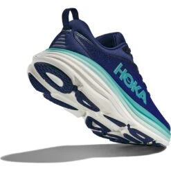 Hoka Chaussures Running Femme - Bondi 8 - Bellwether Blue / Evening Sky 14 Hoka Chaussures Running Femme - Bondi 8 - Bellwether Blue / Evening Sky -Hoka hoka bondi 8 womens running shoes bellwether blue evening sky 5 1502137