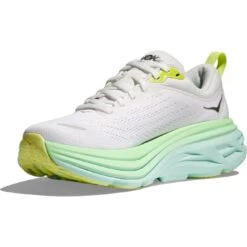 Hoka -Hoka hoka bondi 8 womens running shoes blanc de blanc sunlit ocean 5 1502144