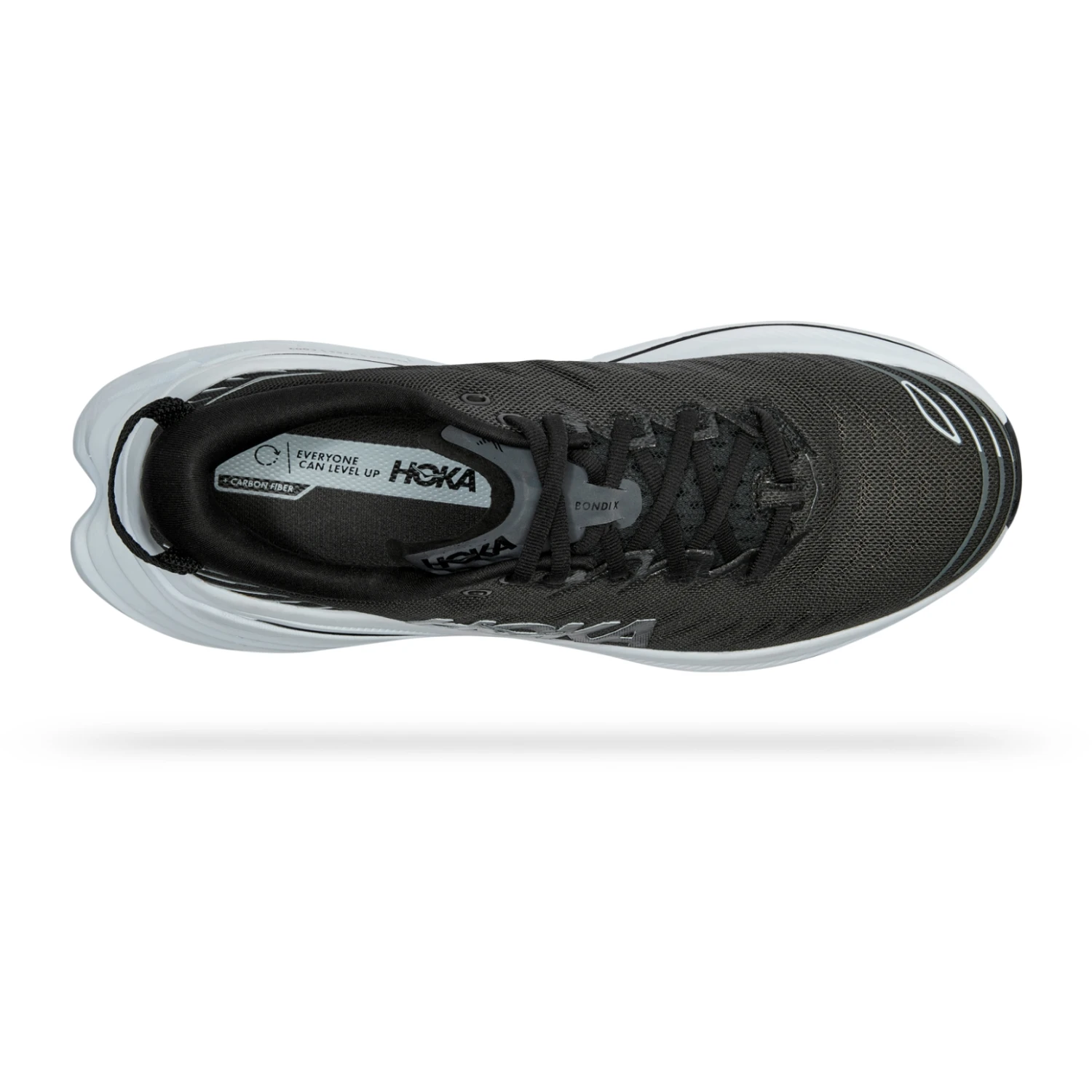 Hoka Chaussures Running - Bondi X - Noir / Blanc 9 Hoka Chaussures Running - Bondi X - Noir / Blanc – Image 7