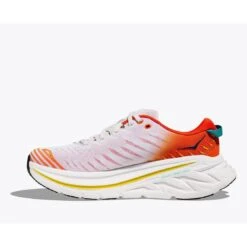 Hoka Chaussures Running - Bondi X - Blanc De Blanc / Flame -Hoka hoka bondi x running shoes blanc de blanc flame 3 1460241