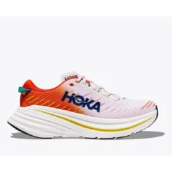 Hoka Chaussures Running - Bondi X - Blanc De Blanc / Flame -Hoka hoka bondi x running shoes blanc de blanc flame 4 1460242
