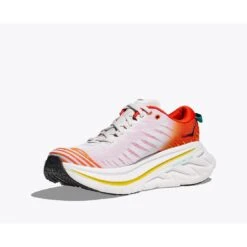 Hoka Chaussures Running - Bondi X - Blanc De Blanc / Flame -Hoka hoka bondi x running shoes blanc de blanc flame 6 1460244