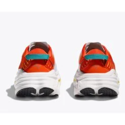 Hoka Chaussures Running - Bondi X - Blanc De Blanc / Flame -Hoka hoka bondi x running shoes blanc de blanc flame 8 1460238