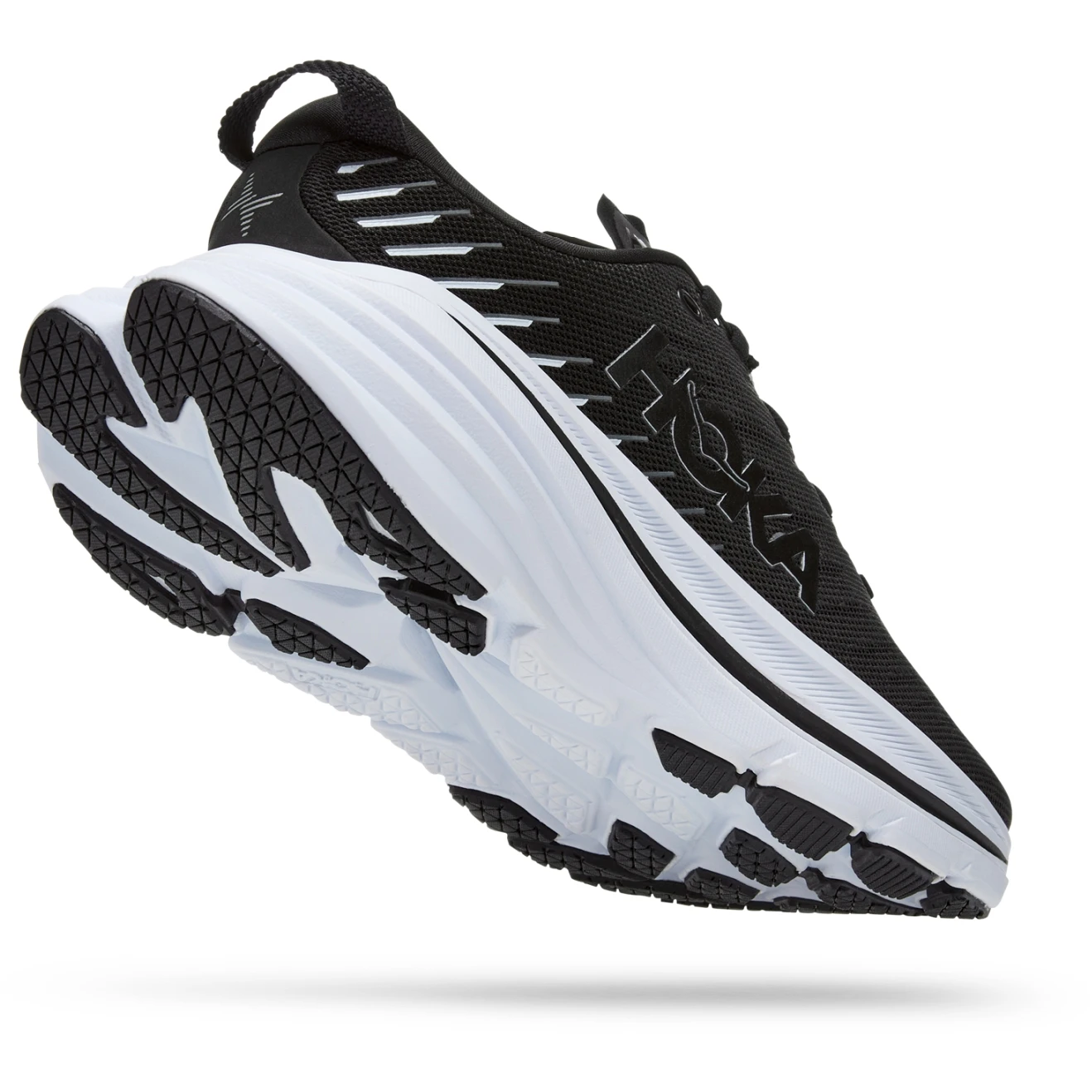 Hoka Chaussures Running Femme - Bondi X - Noir / Blanc 4 Hoka Chaussures Running Femme - Bondi X - Noir / Blanc – Image 2