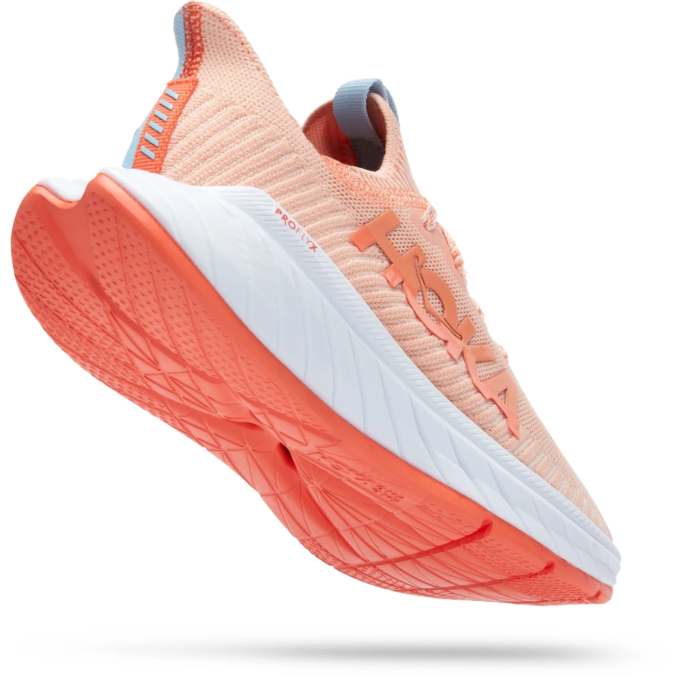 Hoka Chaussures Running Femme - Carbon X 3 - Peach Parfait / Summer Song 4 Hoka Chaussures Running Femme - Carbon X 3 - Peach Parfait / Summer Song – Image 2