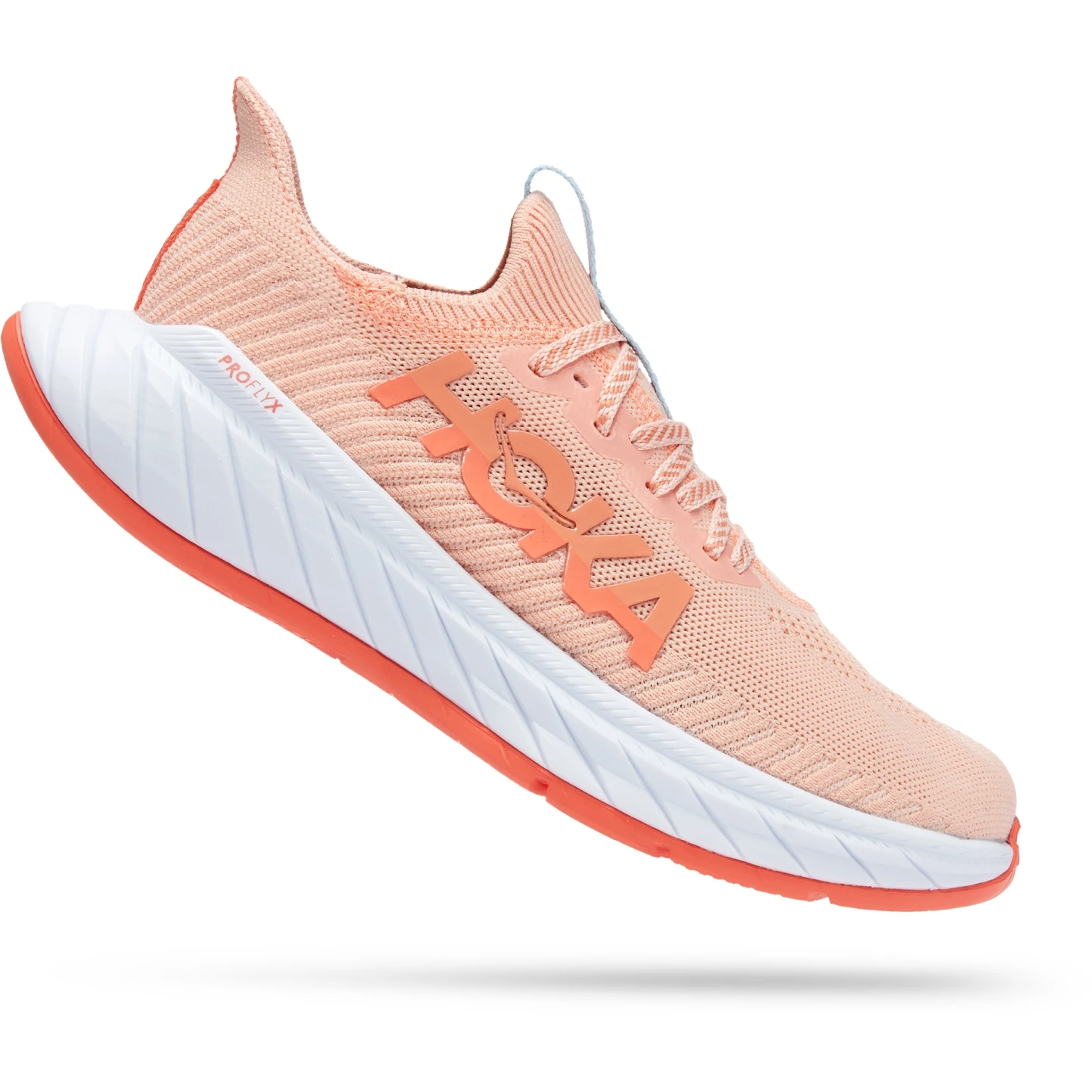Hoka Chaussures Running Femme - Carbon X 3 - Peach Parfait / Summer Song 5 Hoka Chaussures Running Femme - Carbon X 3 - Peach Parfait / Summer Song – Image 3