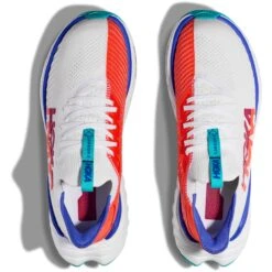 Hoka Chaussures Running Femme - Carbon X 3 - Blanc / Flame -Hoka hoka carbon x 3 women s running shoes white flame 2 1364215