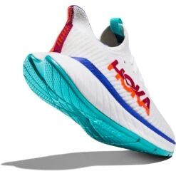 Hoka Chaussures Running Femme - Carbon X 3 - Blanc / Flame -Hoka hoka carbon x 3 women s running shoes white flame 4 1364217