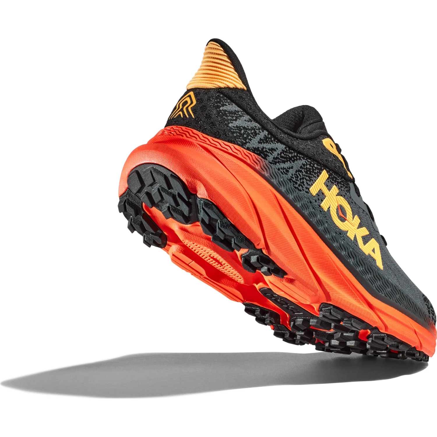 Hoka Chaussures Running Homme - Challenger 7 - Castlerock / Flame 7 Hoka Chaussures Running Homme - Challenger 7 - Castlerock / Flame – Image 5