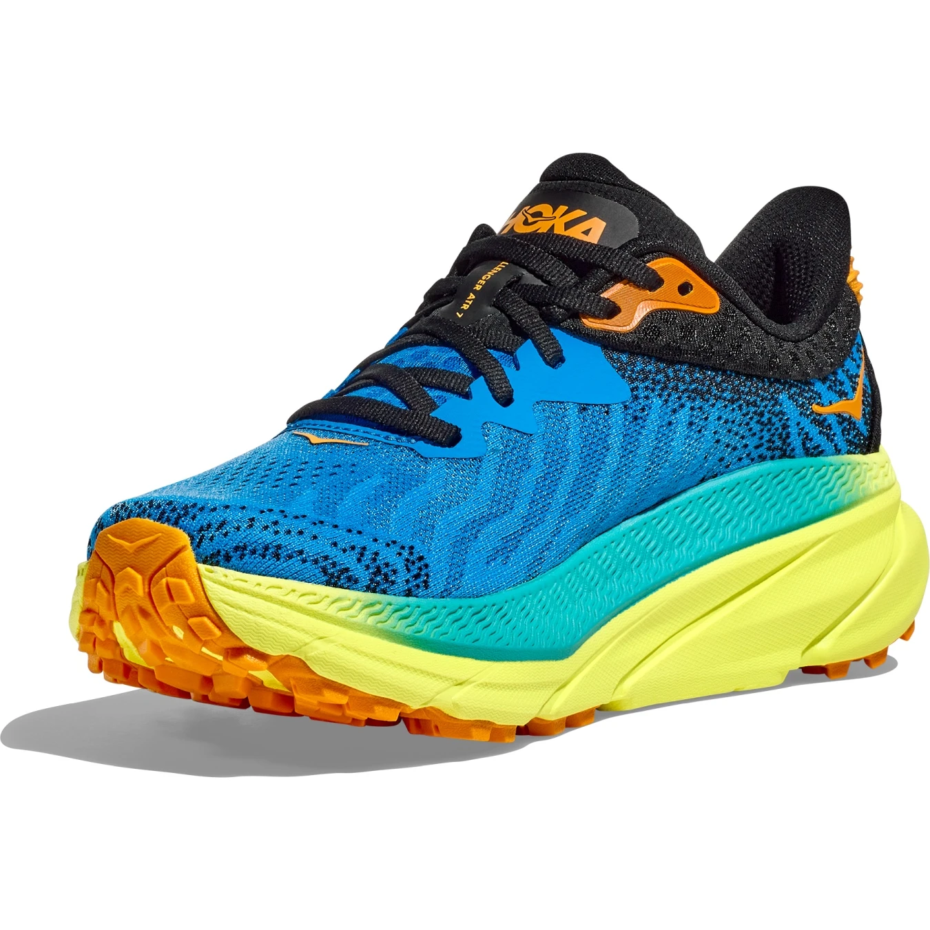 Hoka Chaussures Running Homme - Challenger 7 - Diva Blue / Evening Primrose 4 Hoka Chaussures Running Homme - Challenger 7 - Diva Blue / Evening Primrose – Image 2