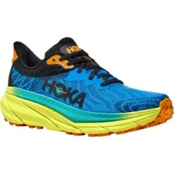 Hoka Chaussures Running Homme - Challenger 7 - Diva Blue / Evening Primrose