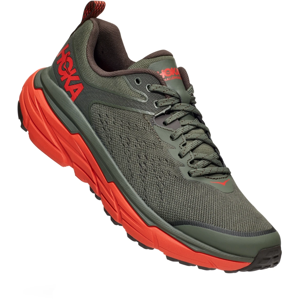Hoka Chaussures Running - Challenger 6 - Thyme / Fiesta 3 Hoka Chaussures Running - Challenger 6 - Thyme / Fiesta