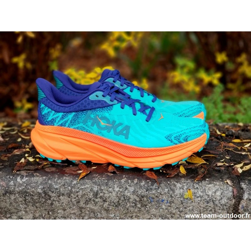 HOKA Challenger ATR 7 Homme Ceramic / Vibrant Orange 4 HOKA Challenger ATR 7 Homme Ceramic / Vibrant Orange – Image 2