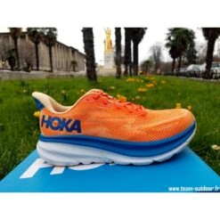 HOKA Clifton 9 Homme Vibrant Orange / Impala 12 HOKA Clifton 9 Homme Vibrant Orange / Impala -Hoka hoka clifton 9 homme vibrant orange impala 3