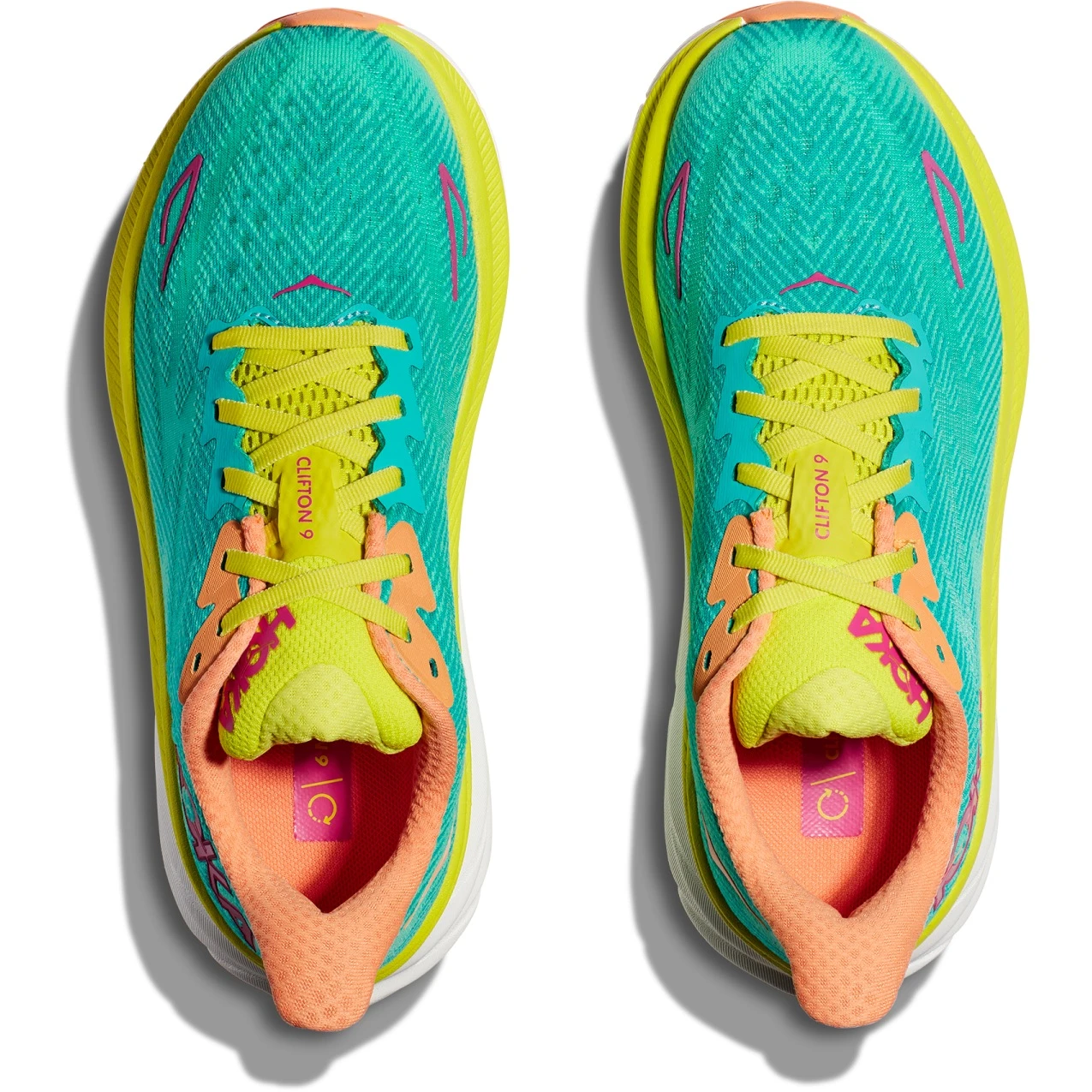 Hoka Chaussures Running Homme - Clifton 9 - Ceramic / Evening Primrose 7 Hoka Chaussures Running Homme - Clifton 9 - Ceramic / Evening Primrose – Image 5