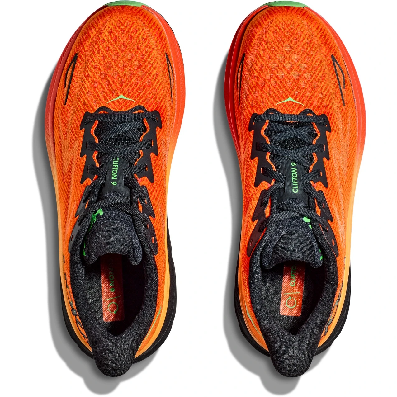 Hoka Chaussures Running Homme - Clifton 9 - Flame / Vibrant Orange 9 Hoka Chaussures Running Homme - Clifton 9 - Flame / Vibrant Orange – Image 7