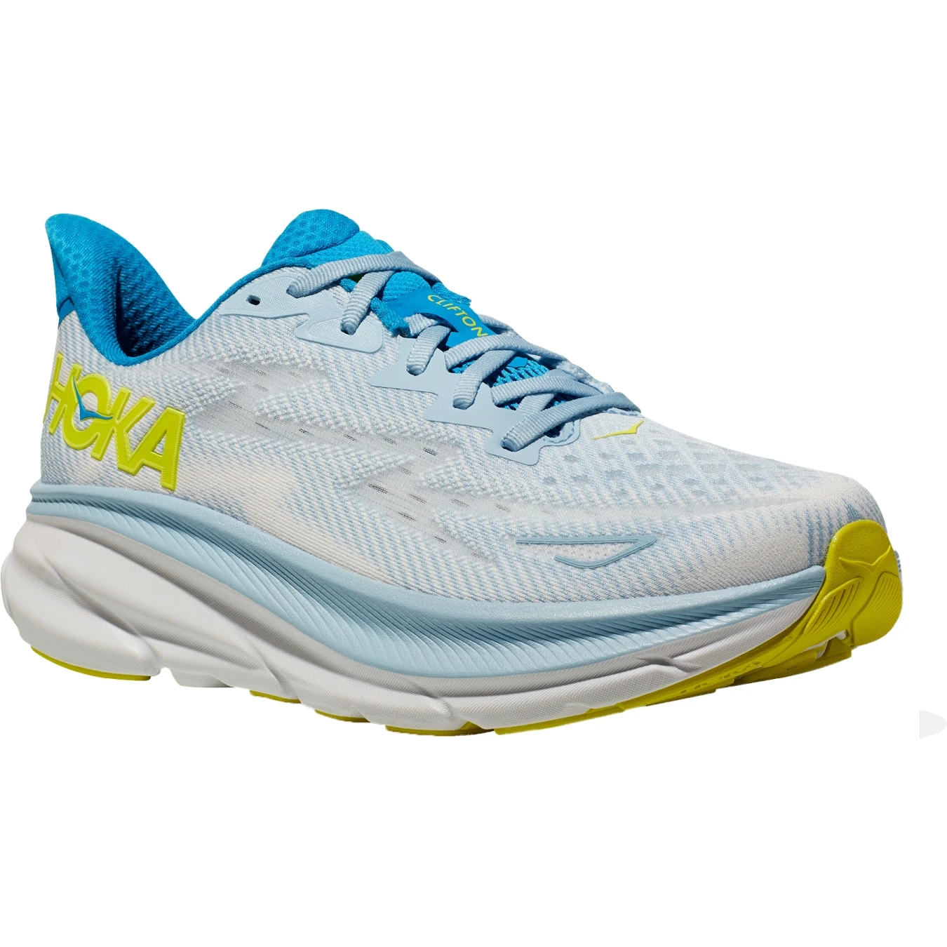 Hoka Chaussures Running Homme - Clifton 9 - Ice Water / Evening Primrose 3 Hoka Chaussures Running Homme - Clifton 9 - Ice Water / Evening Primrose