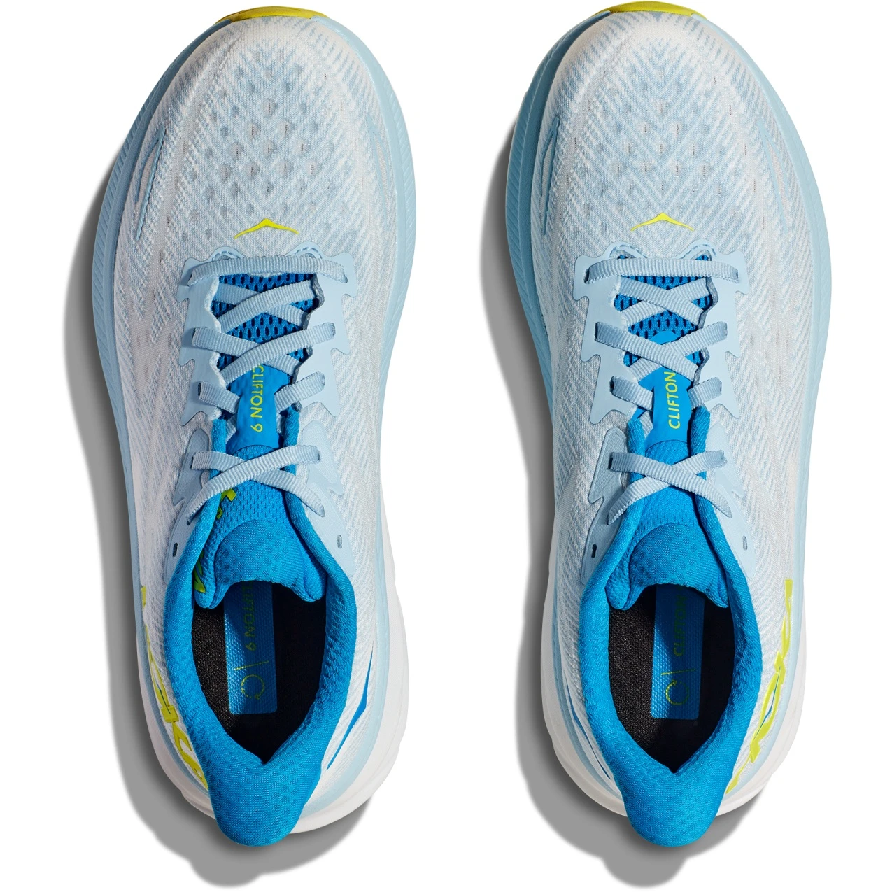 Hoka Chaussures Running Homme - Clifton 9 - Ice Water / Evening Primrose 9 Hoka Chaussures Running Homme - Clifton 9 - Ice Water / Evening Primrose – Image 7