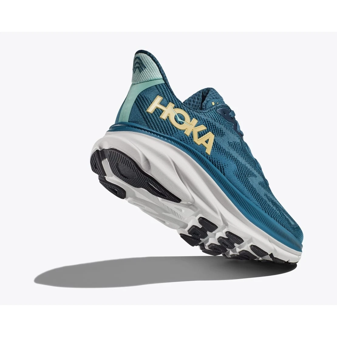 Hoka Chaussures Running Homme - Clifton 9 - Midnight Ocean / Bluesteel 6 Hoka Chaussures Running Homme - Clifton 9 - Midnight Ocean / Bluesteel – Image 4