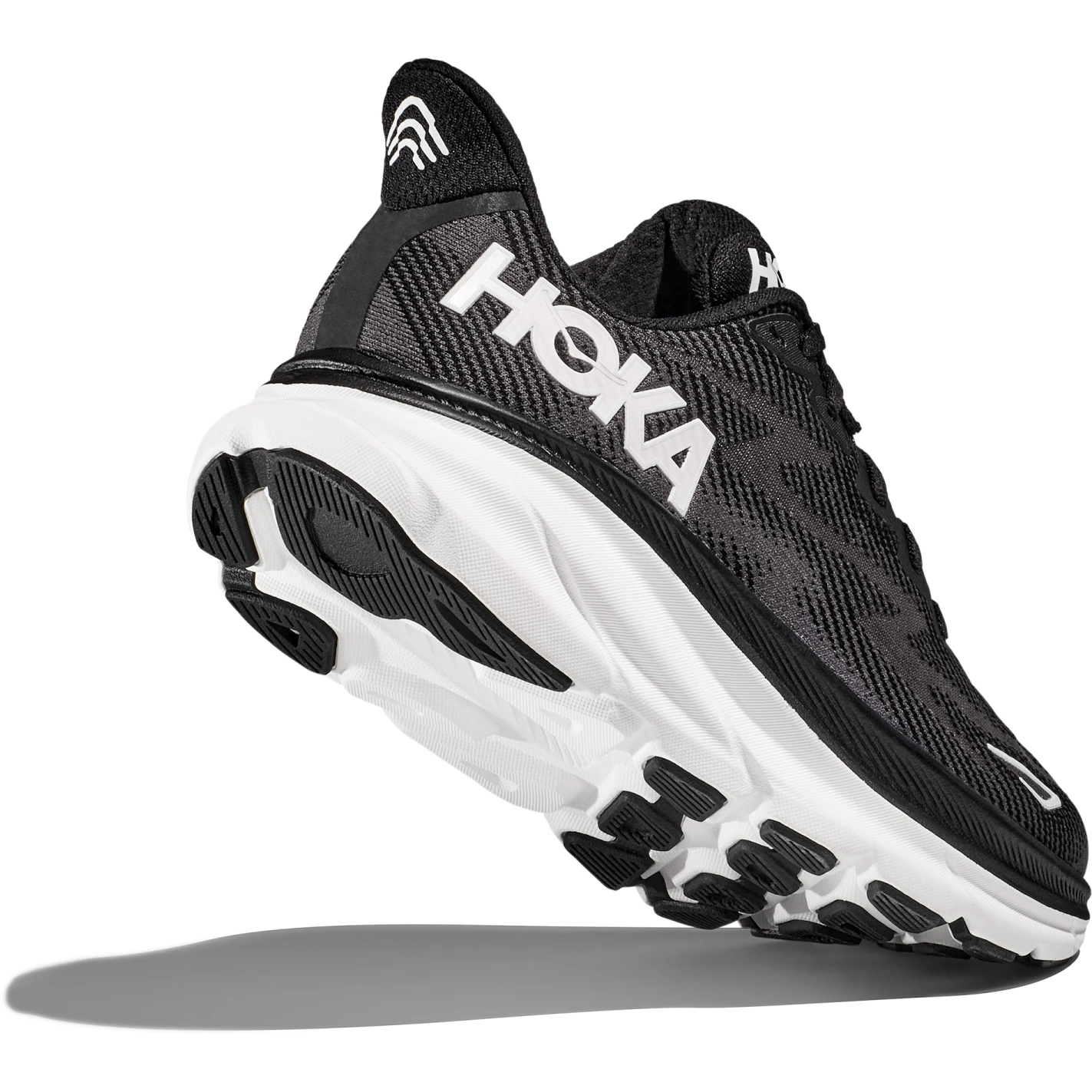 Hoka Chaussures Running Homme - Clifton 9 Wide - Noir / Blanc 6 Hoka Chaussures Running Homme - Clifton 9 Wide - Noir / Blanc – Image 4