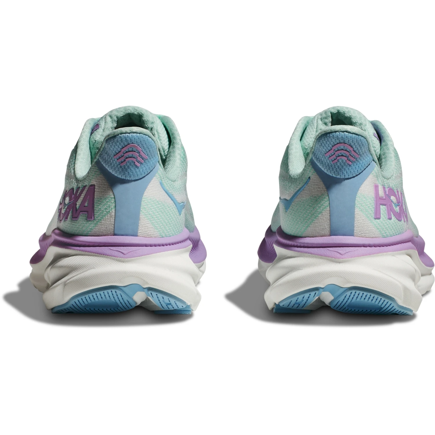 Hoka Chaussures Running Femme - Clifton 9 - Sunlit Ocean / Lilac Mist 8 Hoka Chaussures Running Femme - Clifton 9 - Sunlit Ocean / Lilac Mist – Image 6