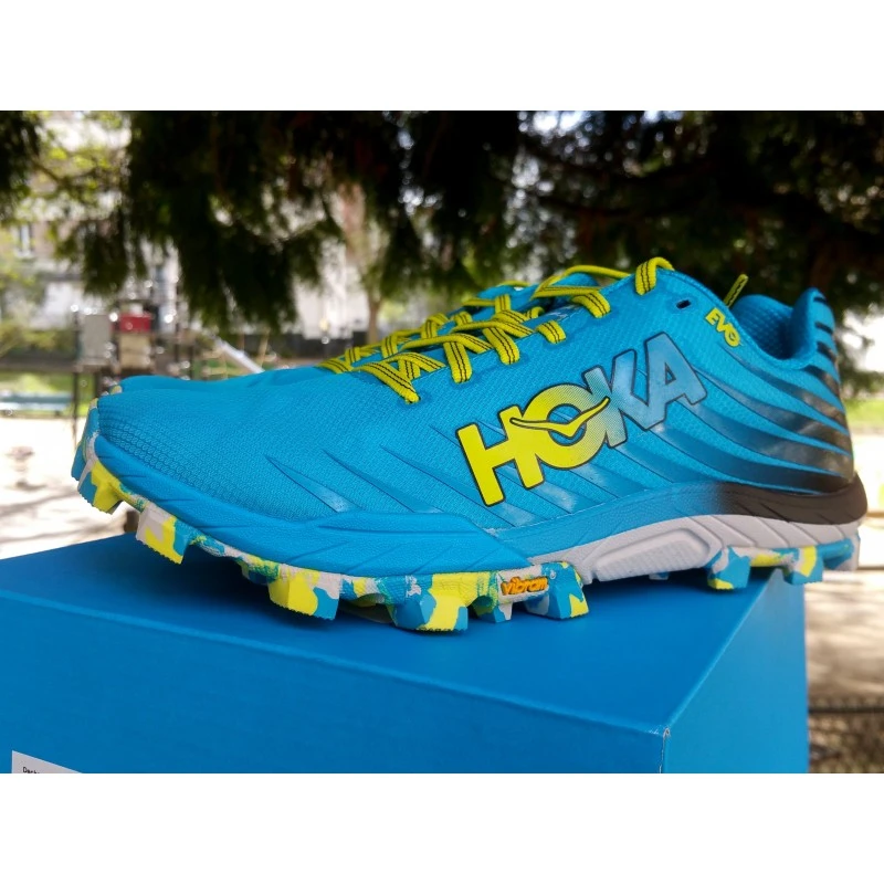 HOKA Evo Jawz Homme Cyan / Citrus 4 HOKA Evo Jawz Homme Cyan / Citrus – Image 3