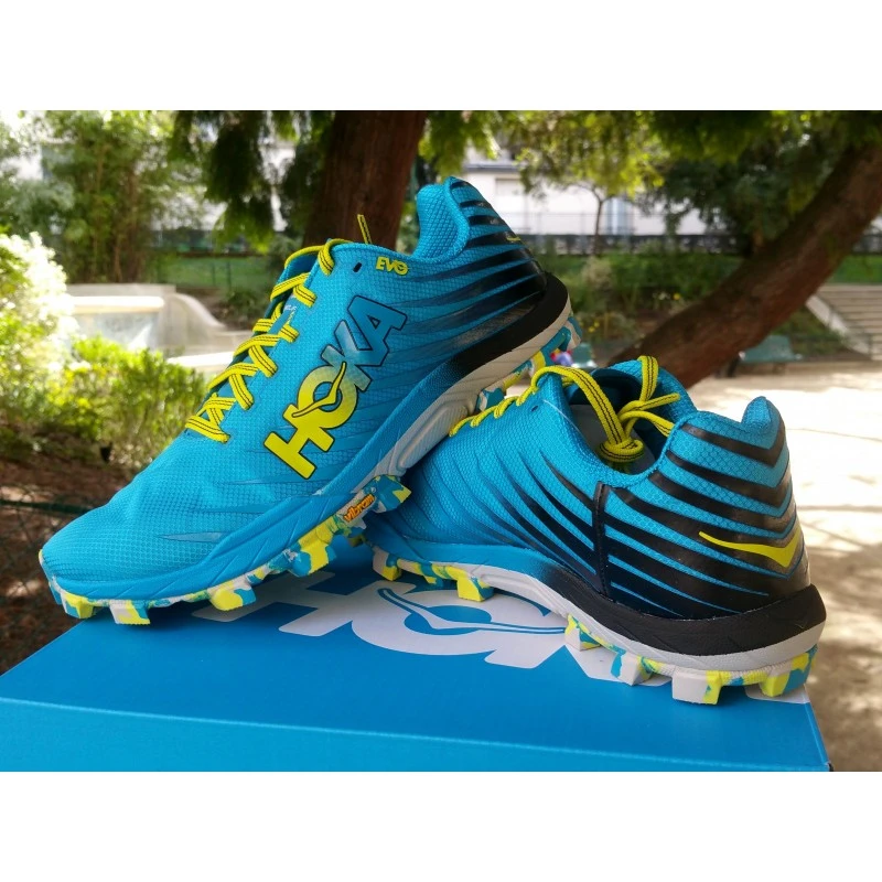 HOKA Evo Jawz Homme Cyan / Citrus 6 HOKA Evo Jawz Homme Cyan / Citrus – Image 5