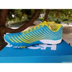 HOKA Evo XC Spike Homme Cyan / Citrus 11 HOKA Evo XC Spike Homme Cyan / Citrus -Hoka hoka evo xc spike homme cyan citrus 3