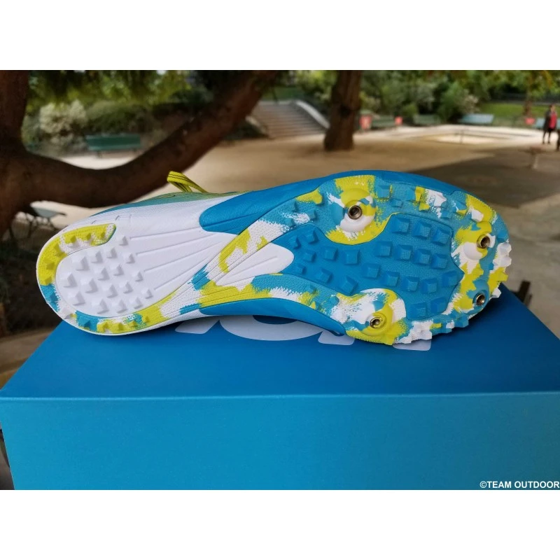 HOKA Evo XC Spike Homme Cyan / Citrus 7 HOKA Evo XC Spike Homme Cyan / Citrus – Image 5