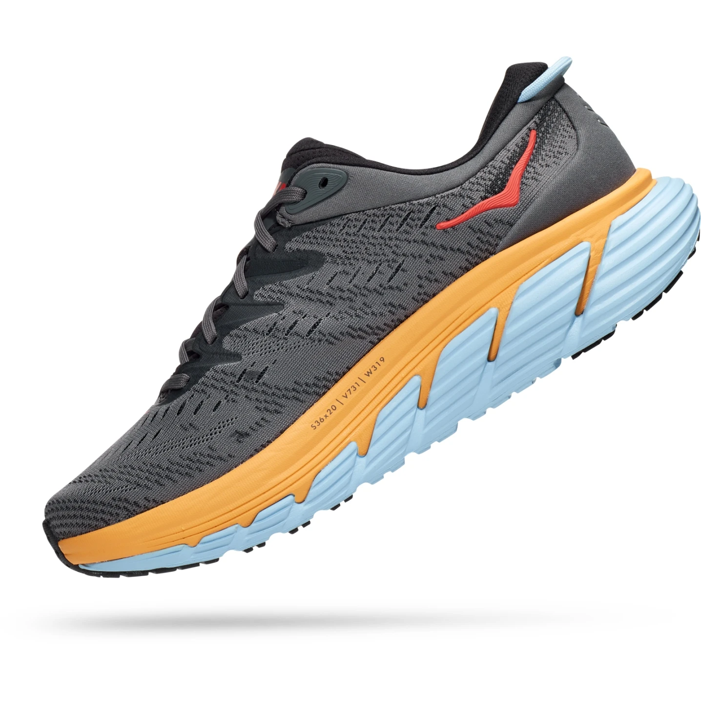 Hoka Chaussures Running - Gaviota 4 - Castlerock / Anthracite 6 Hoka Chaussures Running - Gaviota 4 - Castlerock / Anthracite – Image 4