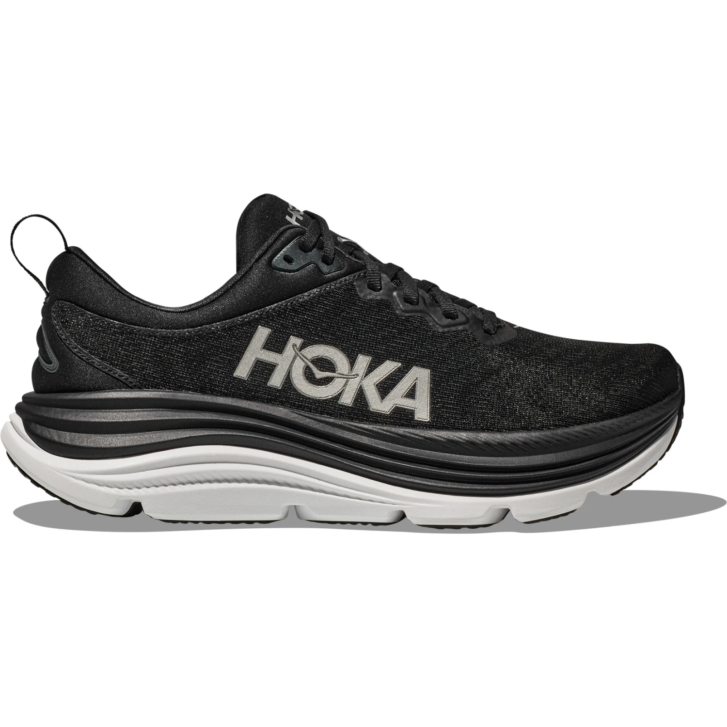 Hoka Chaussures Running Homme - Gaviota 5 - Noir / Blanc 5 Hoka Chaussures Running Homme - Gaviota 5 - Noir / Blanc – Image 3