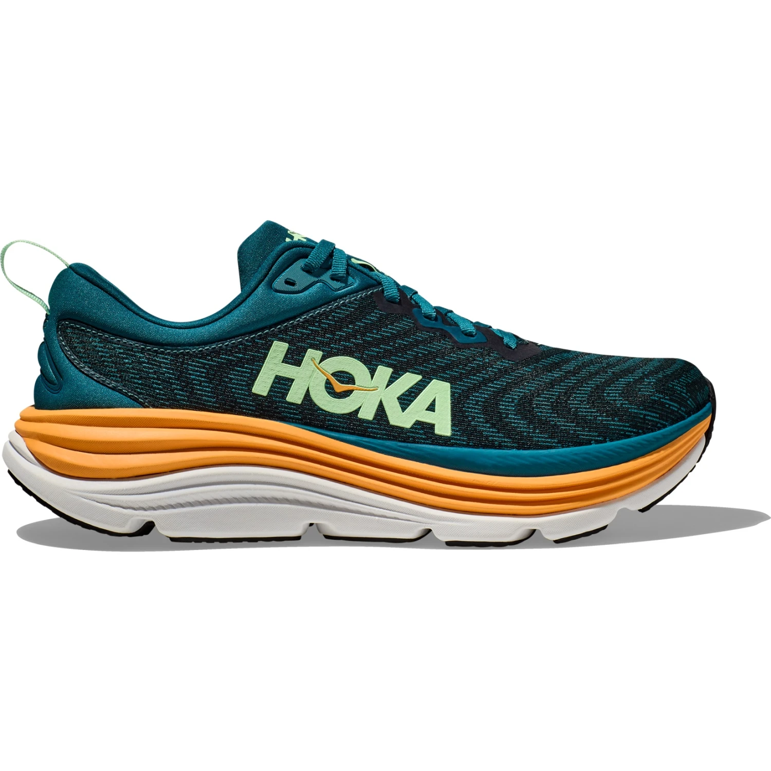 Hoka Chaussures Running Homme - Gaviota 5 - Deep Lagoon / Sherbet 5 Hoka Chaussures Running Homme - Gaviota 5 - Deep Lagoon / Sherbet – Image 3
