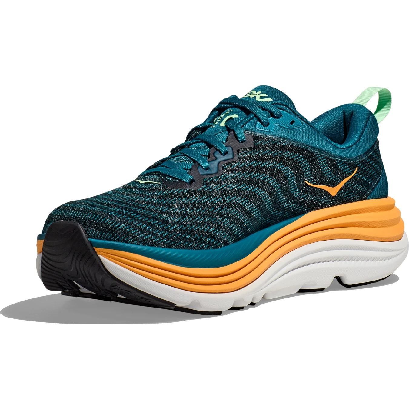 Hoka Chaussures Running Homme - Gaviota 5 - Deep Lagoon / Sherbet 4 Hoka Chaussures Running Homme - Gaviota 5 - Deep Lagoon / Sherbet – Image 2